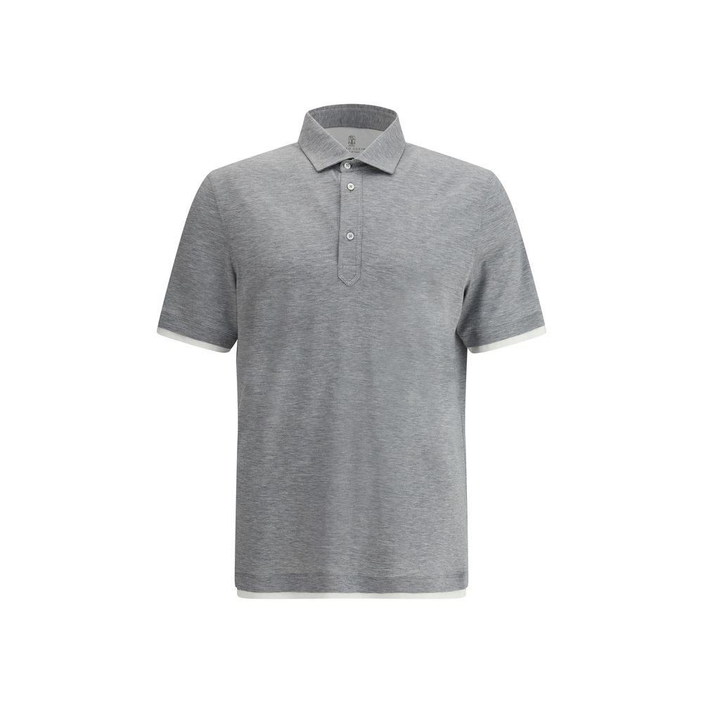 Brunello Cucinelli Silk Polo Shirt Brunello Cucinelli