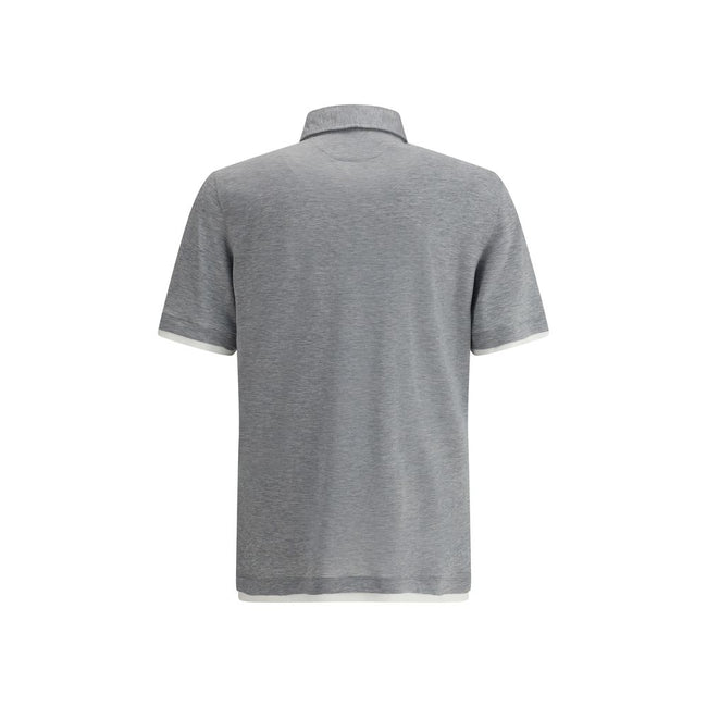 Brunello Cucinelli Silk Polo Shirt Brunello Cucinelli