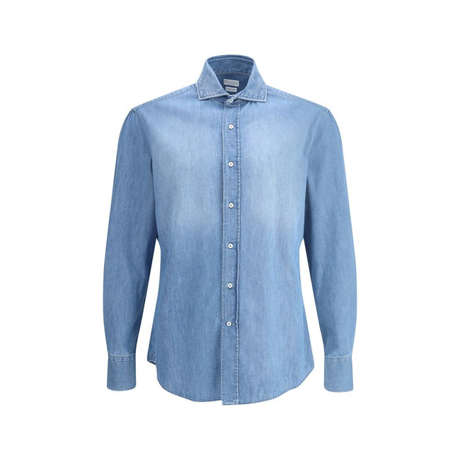 Brunello Cucinelli Denim Shirt Brunello Cucinelli