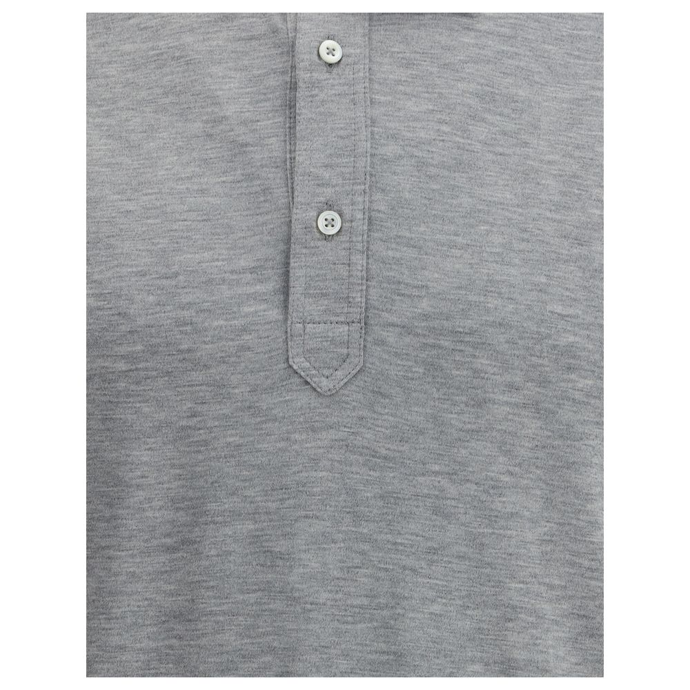 Brunello Cucinelli Silk Polo Shirt Brunello Cucinelli