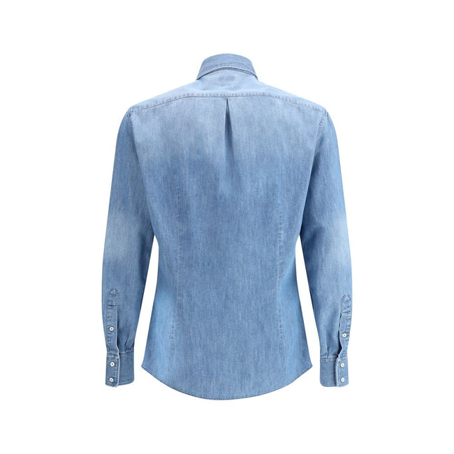 Brunello Cucinelli Denim Shirt Brunello Cucinelli