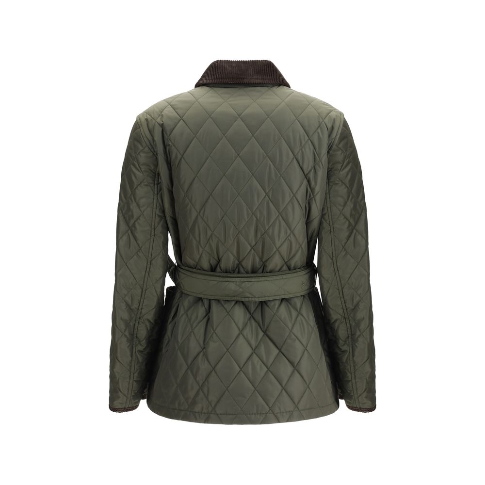 Burberry Nylon Quilted Jacket Burberry
