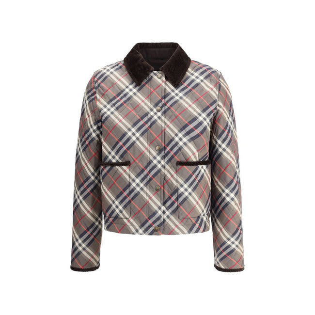 Burberry Check wadded Jacket Burberry