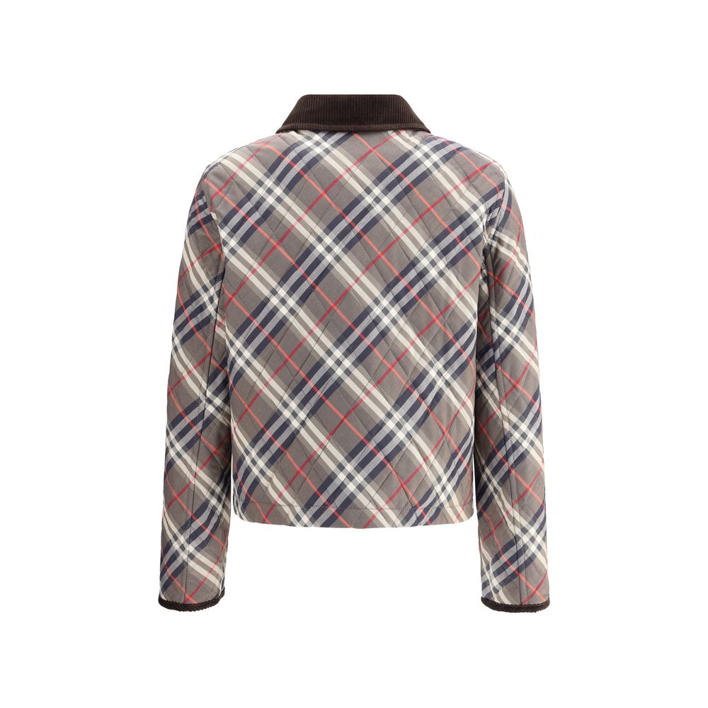 Burberry Check wadded Jacket Burberry