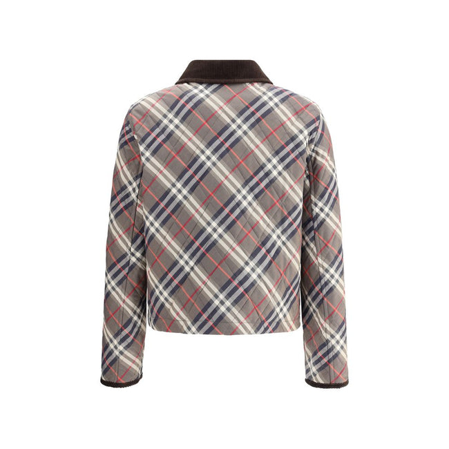 Burberry Check wadded Jacket Burberry