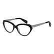 Yohji Yamamoto Black Unisex Glasses Frame Yohji Yamamoto