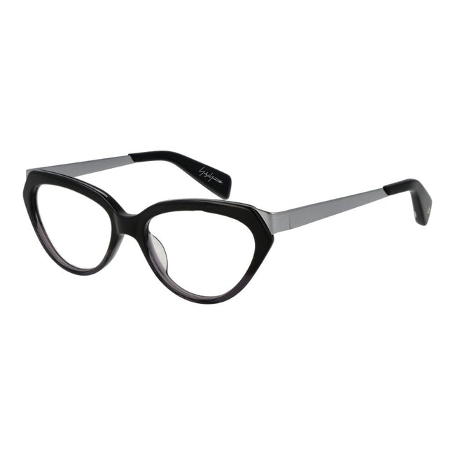 Yohji Yamamoto Black Unisex Glasses Frame Yohji Yamamoto