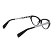Yohji Yamamoto Black Unisex Glasses Frame Yohji Yamamoto