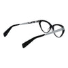 Yohji Yamamoto Black Unisex Glasses Frame Yohji Yamamoto