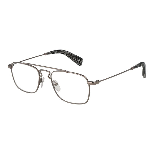 Yohji Yamamoto Silver Unisex Glasses Frame Yohji Yamamoto