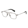 Yohji Yamamoto Silver Unisex Glasses Frame Yohji Yamamoto