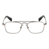 Yohji Yamamoto Silver Unisex Glasses Frame Yohji Yamamoto