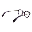 Yohji Yamamoto Purple Men Glasses Frame Yohji Yamamoto