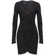PINKO Black Nylon Dress PINKO