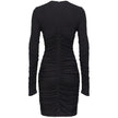PINKO Black Nylon Dress PINKO