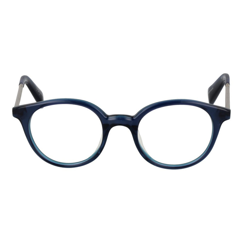 Yohji Yamamoto Blue Acetate Glasses (Frames) Yohji Yamamoto