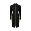 PINKO Black Viscose Dress PINKO