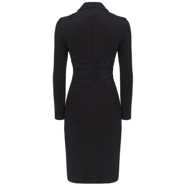 PINKO Black Viscose Dress PINKO