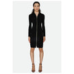PINKO Black Viscose Dress PINKO