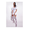 PINKO White Cotton Dress PINKO