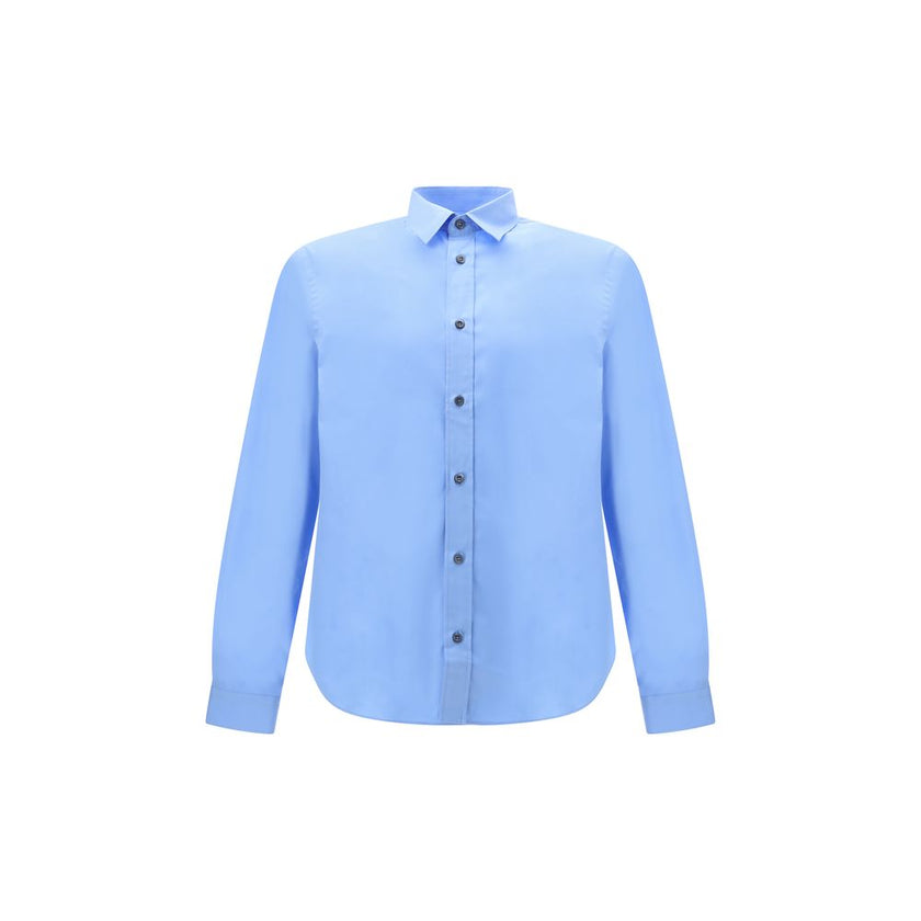 Prada Light Blue Cotton Dress Shirt Prada