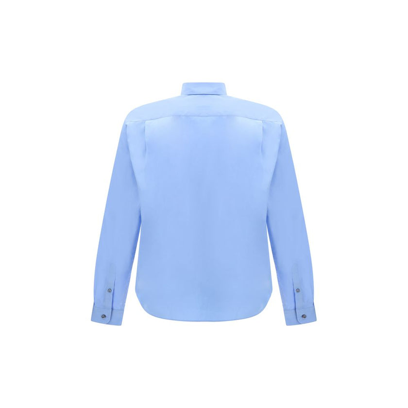 Prada Light Blue Cotton Dress Shirt Prada