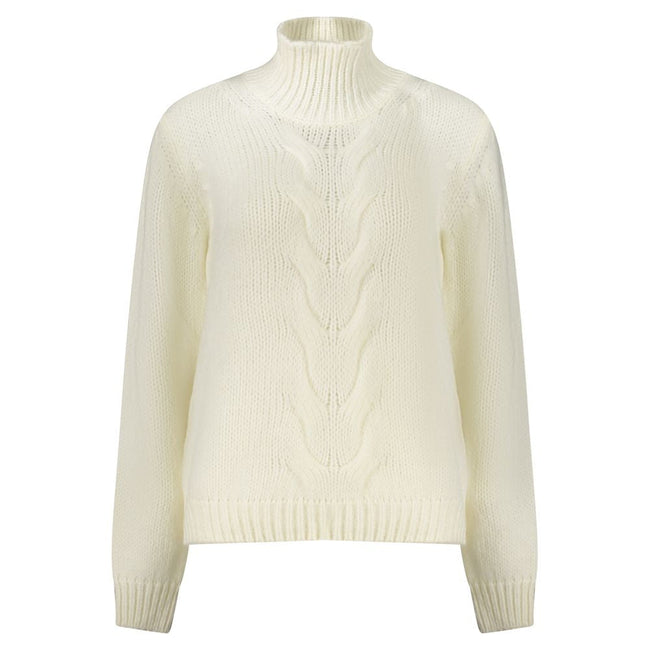 K-WAY White Wool Sweater K-WAY