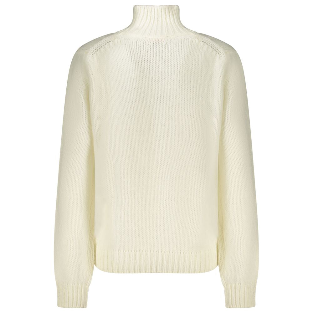 K-WAY White Wool Sweater K-WAY