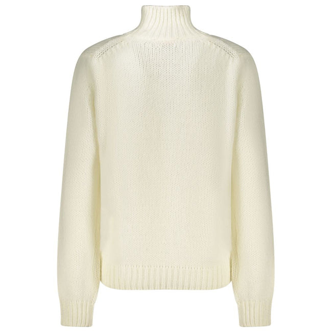 K-WAY White Wool Sweater K-WAY