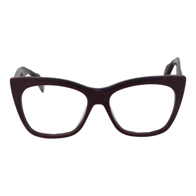 Yohji Yamamoto Purple Unisex Glasses Frame Yohji Yamamoto