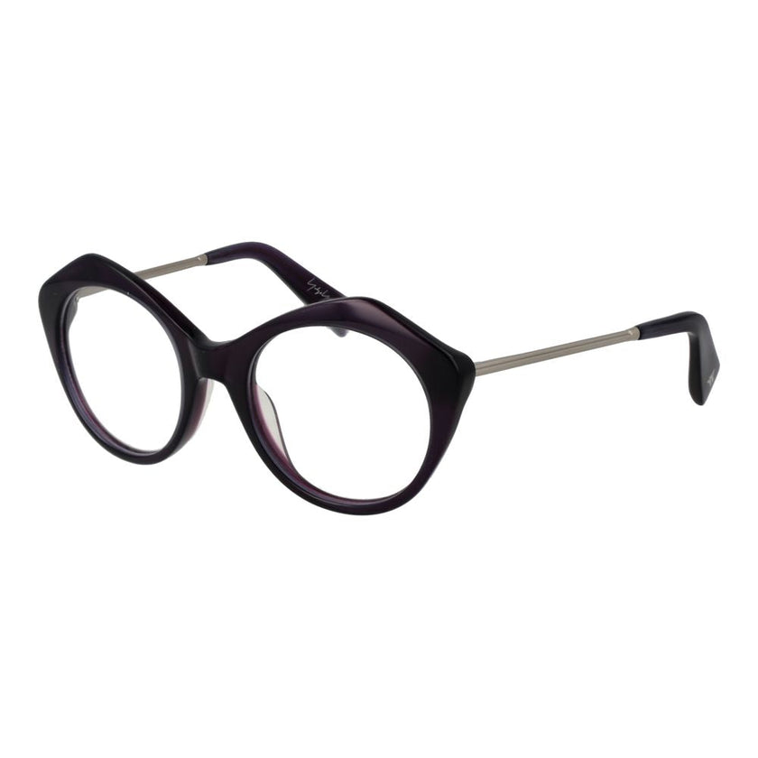 Yohji Yamamoto Purple Metal & Plastic Glasses (Frames) Yohji Yamamoto