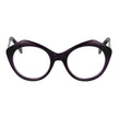 Yohji Yamamoto Purple Women Glasses Frame Yohji Yamamoto