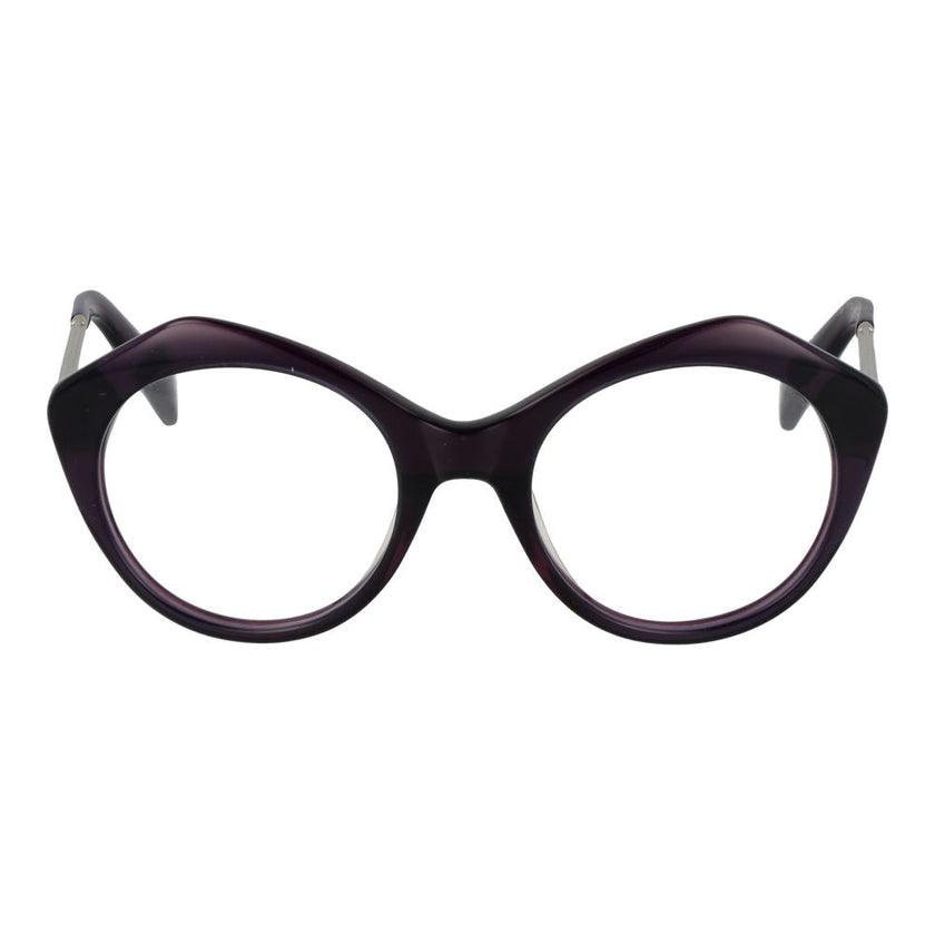 Yohji Yamamoto Purple Metal & Plastic Glasses (Frames) Yohji Yamamoto