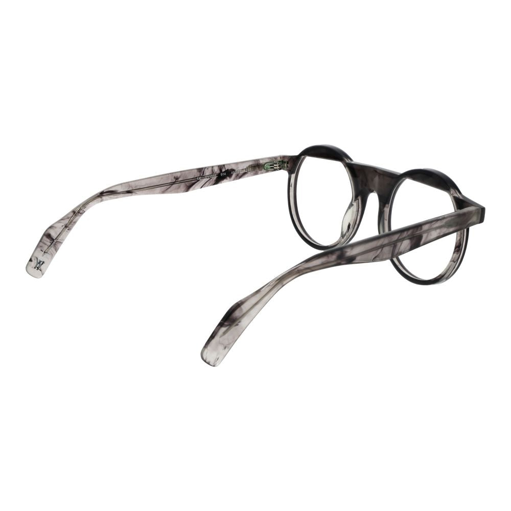 Yohji Yamamoto Gray Men Glasses Frame Yohji Yamamoto