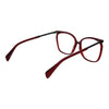 Yohji Yamamoto Red Women Glasses Frame Yohji Yamamoto