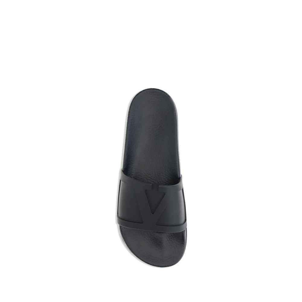 Valentino Garavani Rubber Slides Valentino Garavani