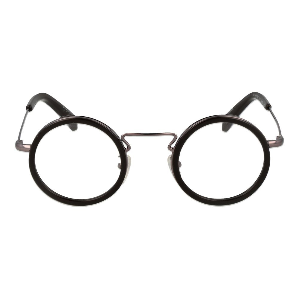 Yohji Yamamoto Brown Men Glasses Frame Yohji Yamamoto