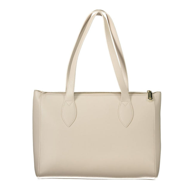 Mario Valentino White Polyethylene Women Handbag Mario Valentino