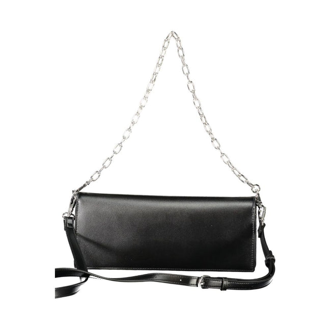 Mario Valentino Black Polyethylene Women Handbag Mario Valentino