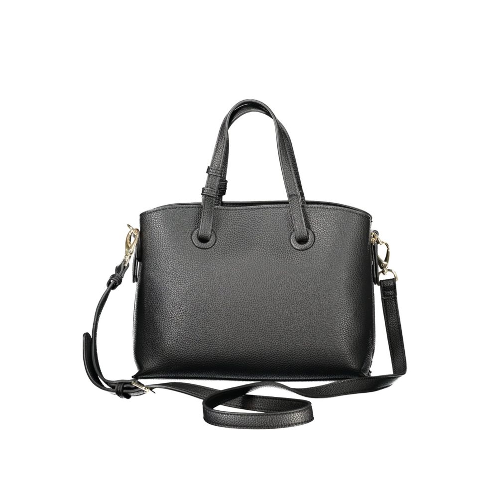 Mario Valentino Black Polyethylene Women Handbag Mario Valentino