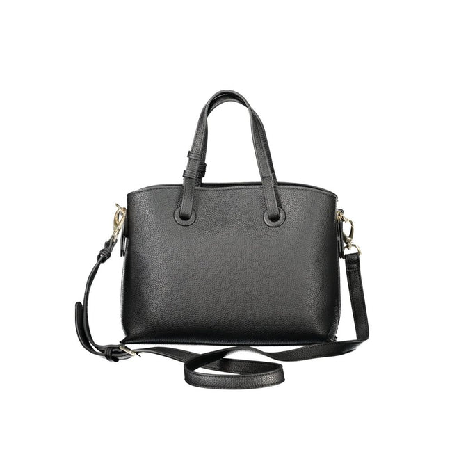 Mario Valentino Black Polyethylene Women Handbag Mario Valentino