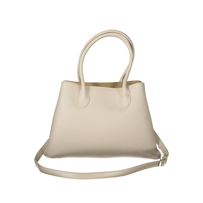 Mario Valentino Beige Polyethylene Women Handbag Mario Valentino
