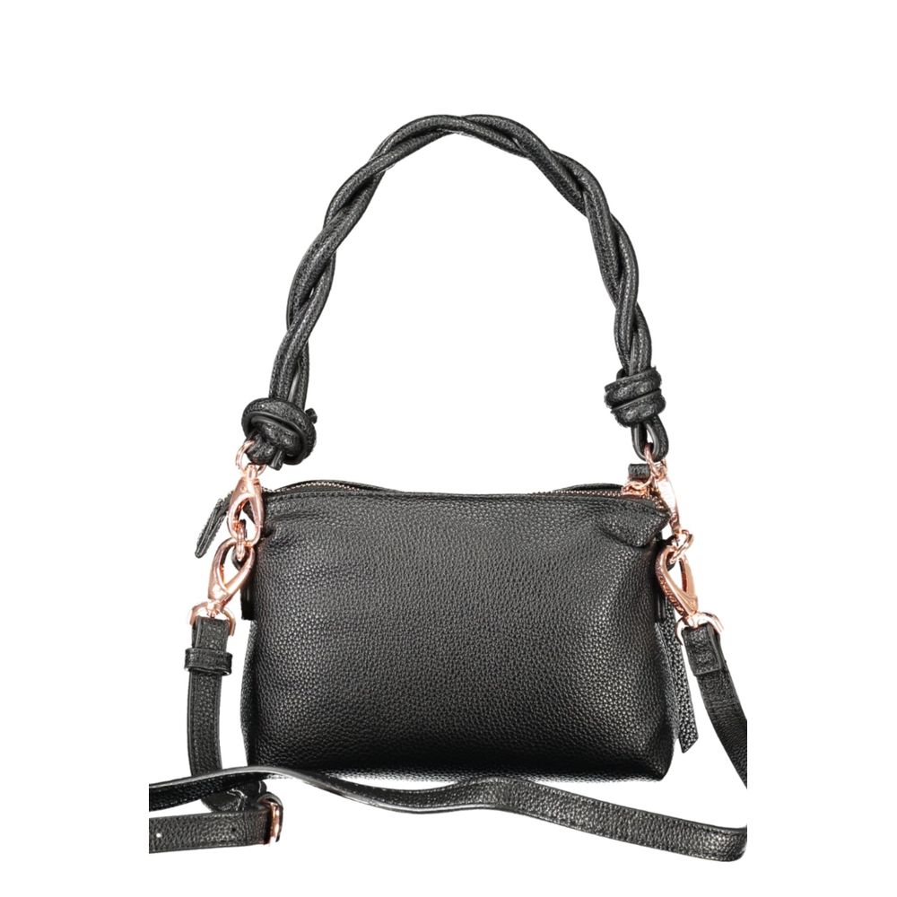 Mario Valentino Black Polyethylene Women Handbag Mario Valentino