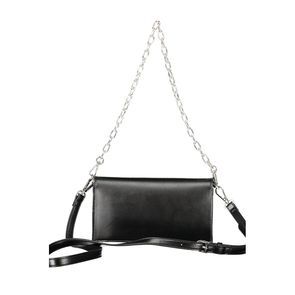 Mario Valentino Black Polyethylene Women Handbag Mario Valentino