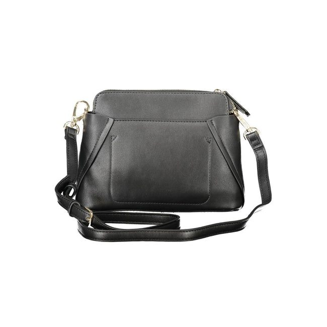 Mario Valentino Black Polyethylene Women Handbag Mario Valentino