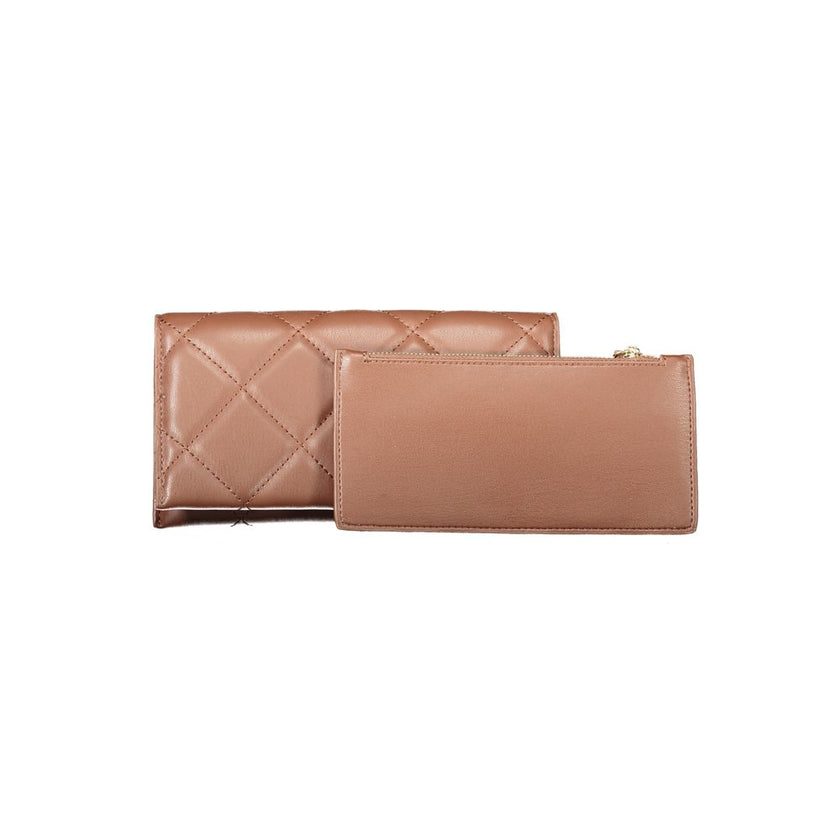Mario Valentino Brown Polyethylene Women Wallet Mario Valentino