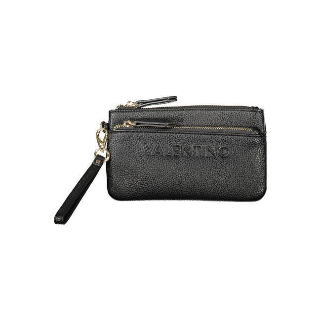 Mario Valentino Black Polyethylene Women Wallet Mario Valentino
