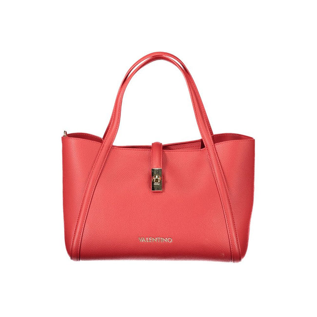 Mario Valentino Red Polyethylene Women Handbag Mario Valentino