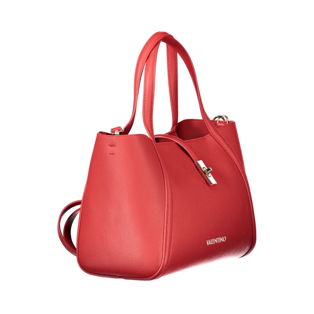Mario Valentino Red Polyethylene Women Handbag Mario Valentino