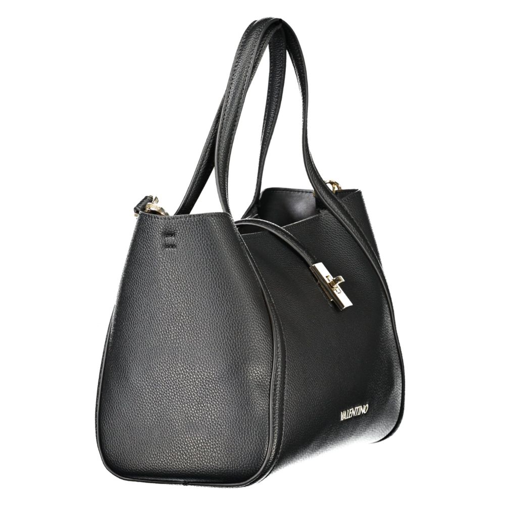 Mario Valentino Black Polyethylene Women Handbag Mario Valentino